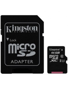 MicroSD Kingston 64GB Cl. 10+A